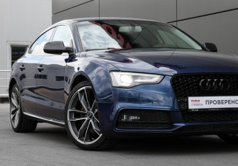 Подержанный автомобиль Audi A5 Liftback 2013 года (20 фото)
