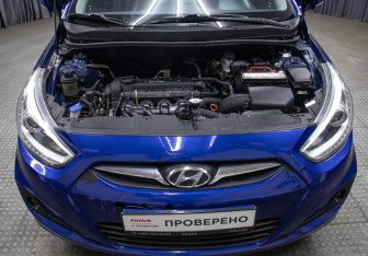 Подержанный автомобиль Hyundai Solaris Sedan 2013 года (9 фото)