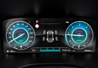 Подержанный автомобиль Hyundai Santa Fe 2021 года (16 фото)