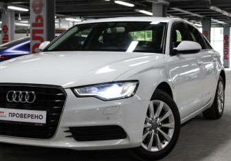 Подержанный автомобиль Audi A6 Sedan 2013 года (22 фото)