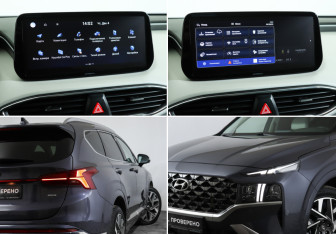 Подержанный автомобиль Hyundai Santa Fe 2021 года (23 фото)