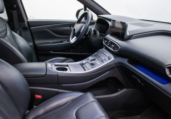 Подержанный автомобиль Hyundai Santa Fe 2021 года (10 фото)