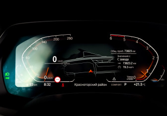 Подержанный автомобиль BMW X6 2021 года (13 фото)