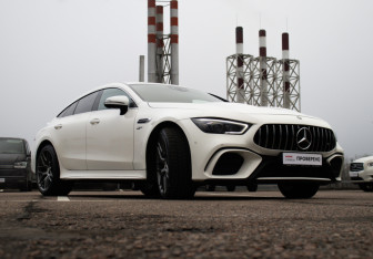 Подержанный автомобиль Mercedes-Benz AMG GT Liftback 2019 года (36 фото)