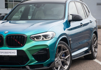 Подержанный автомобиль BMW X3 M 2021 года (2 фото)
