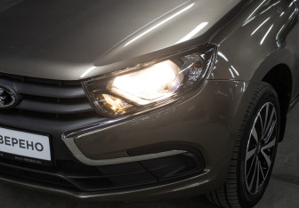 Подержанный автомобиль LADA (ВАЗ) Granta Sedan 2021 года (23 фото)