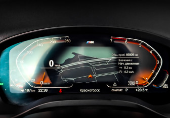 Подержанный автомобиль BMW X3 2021 года (13 фото)