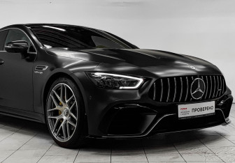 Подержанный автомобиль Mercedes-Benz AMG GT Liftback 2021 года (11 фото)