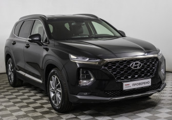 Подержанный автомобиль Hyundai Santa Fe 2019 года (3 фото)