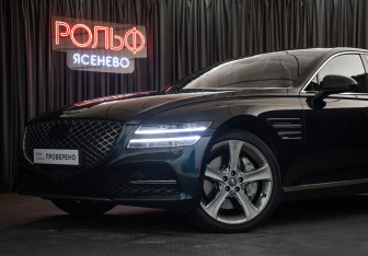 Подержанный автомобиль Genesis G80 2021 года (21 фото)