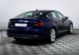 Подержанный автомобиль Audi A5 Liftback 2018 года (5 фото)