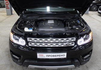 Подержанный автомобиль Land Rover Range Rover Sport 2013 года (9 фото)