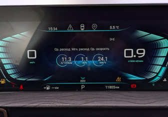 Подержанный автомобиль Exeed LX 2024 года (16 фото)