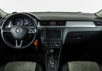 Подержанный автомобиль Skoda Rapid Liftback 2017 года (11 фото)