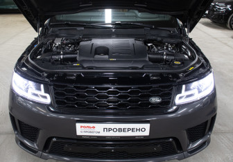 Подержанный автомобиль Land Rover Range Rover Sport 2020 года (9 фото)