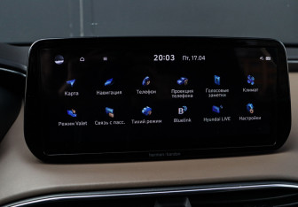 Подержанный автомобиль Hyundai Santa Fe 2022 года (20 фото)