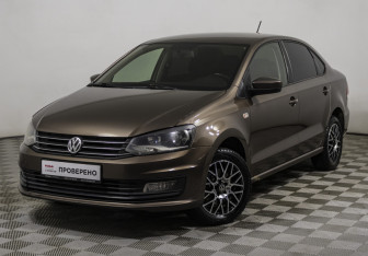 Подержанный автомобиль Volkswagen Polo Sedan 2015 года (1 фото)