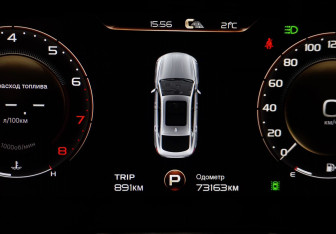 Подержанный автомобиль Geely Tugella 2022 года (19 фото)