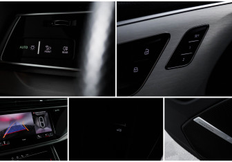 Подержанный автомобиль Audi Q8 2022 года (17 фото)