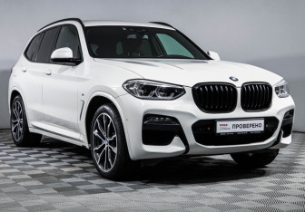 Подержанный автомобиль BMW X3 2021 года (3 фото)