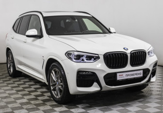 Подержанный автомобиль BMW X3 2020 года (3 фото)