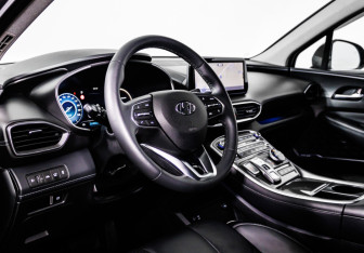 Подержанный автомобиль Hyundai Santa Fe 2021 года (11 фото)