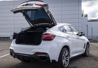 Подержанный автомобиль BMW X6 2017 года (17 фото)