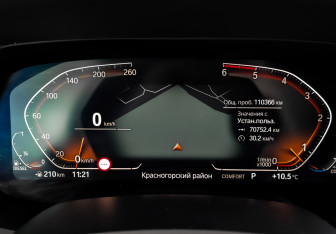 Подержанный автомобиль BMW X6 2020 года (16 фото)