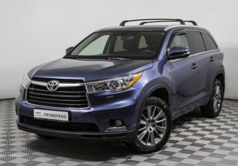 Подержанный автомобиль Toyota Highlander 2014 года (1 фото)