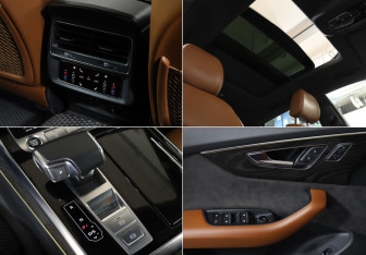 Подержанный автомобиль Audi Q8 2021 года (21 фото)