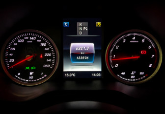 Подержанный автомобиль Mercedes-Benz GLC Coupe 2017 года (13 фото)