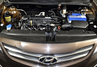 Подержанный автомобиль Hyundai Solaris Hatchback 2015 года (6 фото)