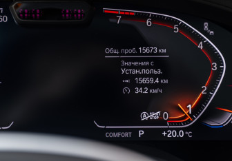 Подержанный автомобиль BMW X3 2024 года (12 фото)