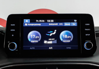 Подержанный автомобиль Hyundai Santa Fe 2022 года (12 фото)