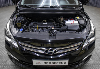 Подержанный автомобиль Hyundai Solaris Sedan 2015 года (9 фото)