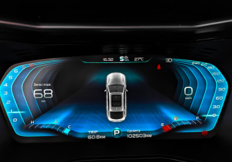 Подержанный автомобиль Geely Tugella 2022 года (16 фото)