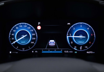 Подержанный автомобиль Hyundai Santa Fe 2021 года (12 фото)