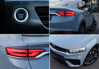 Подержанный автомобиль Geely Tugella 2023 года (50 фото)