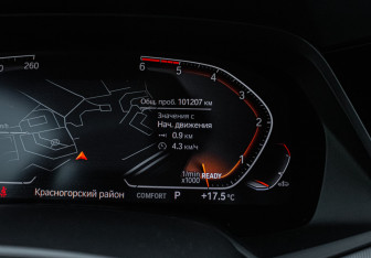 Подержанный автомобиль BMW X6 2021 года (9 фото)