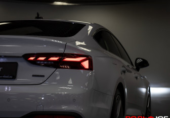 Подержанный автомобиль Audi A5 Liftback 2021 года (32 фото)