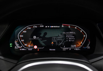 Подержанный автомобиль BMW X7 2021 года (14 фото)