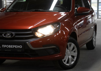 Подержанный автомобиль LADA (ВАЗ) Granta Sedan 2020 года (20 фото)