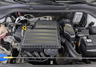 Подержанный автомобиль Skoda Rapid Liftback 2021 года (9 фото)