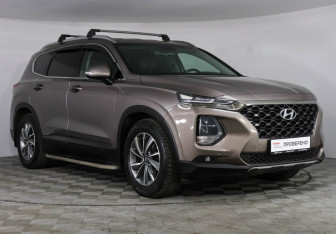 Подержанный автомобиль Hyundai Santa Fe 2020 года (3 фото)