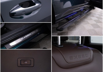 Подержанный автомобиль Exeed VX 2023 года (17 фото)