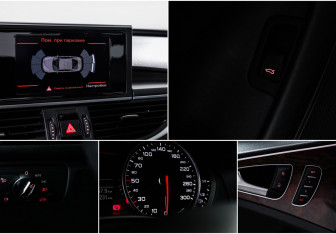 Подержанный автомобиль Audi A6 Sedan 2014 года (17 фото)