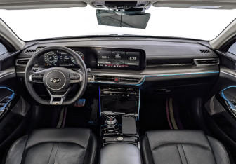Подержанный автомобиль Kia K5 2020 года (14 фото)