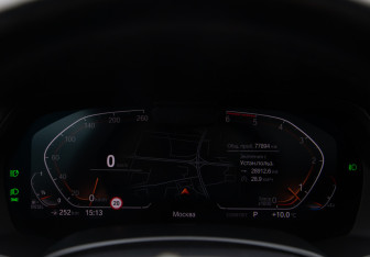 Подержанный автомобиль BMW X6 2019 года (9 фото)