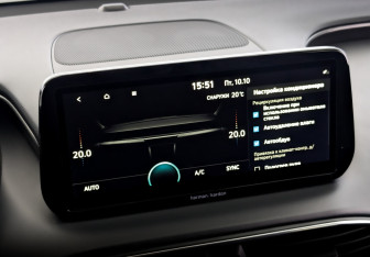 Подержанный автомобиль Hyundai Santa Fe 2022 года (29 фото)