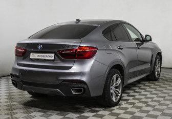 Подержанный автомобиль BMW X6 2018 года (5 фото)